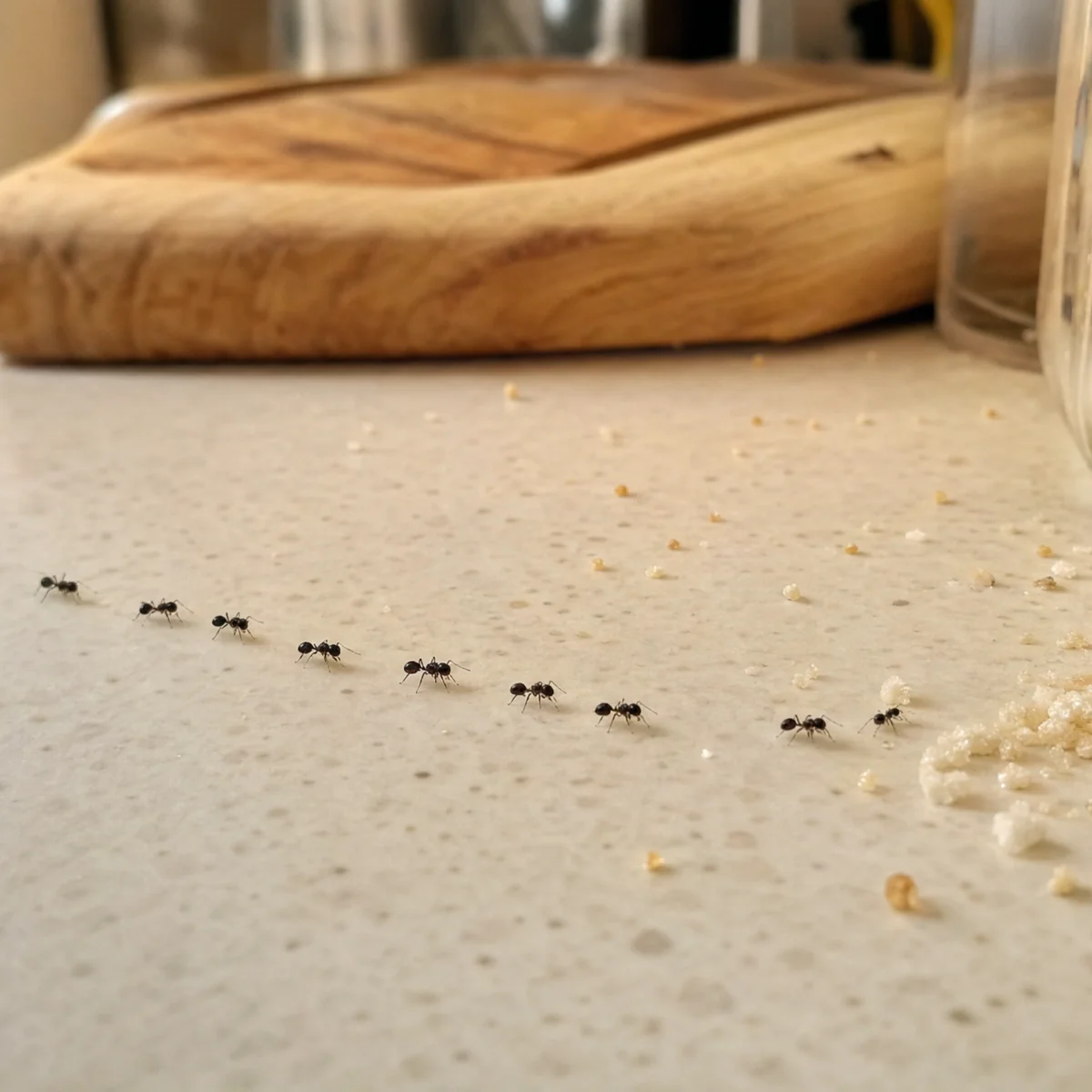 Fourmi dans une cuisine